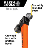 Klein Tools - HAMMER 32OZ FG BALL PEEN | A-H803-32